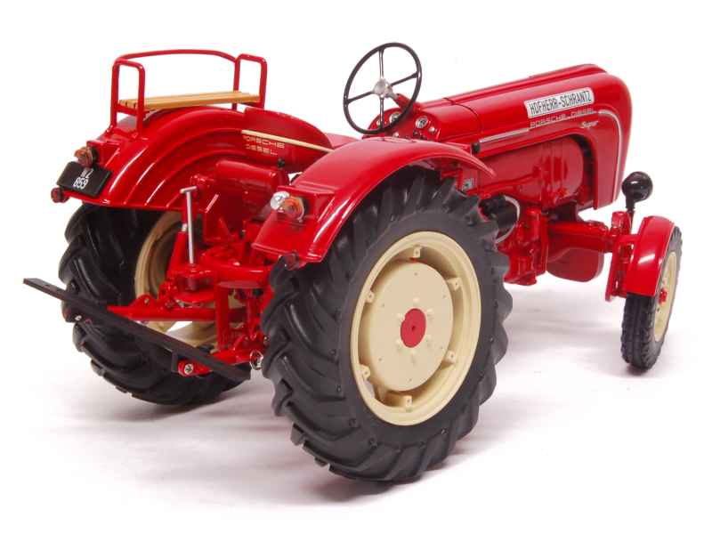 Minichamps Porsche Super Traktor 1958 - 1/18, Rouge, Métal, Occasion