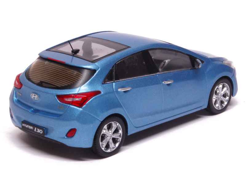 Modèle Réduit Hyundai I30 Blue 2012 1/43 Premium X - Édition Limitée En Métal Bleu