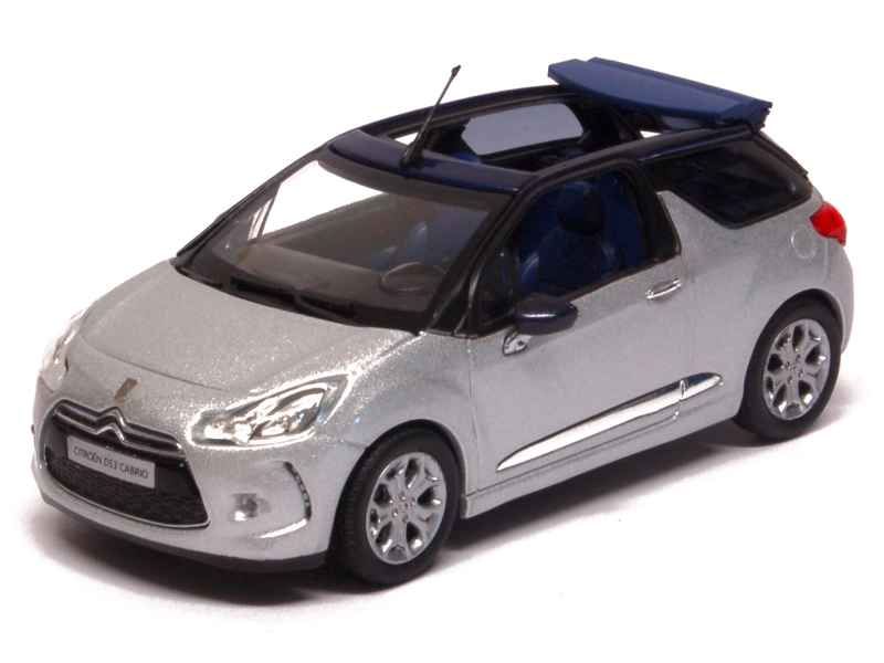 DS3 Cabrio white pearl (Norev) 1:43