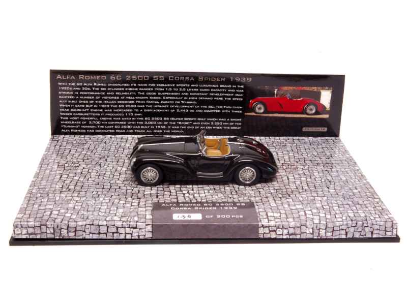 77356 Alfa Romeo 6C 2500 SS Corsa Spider 1939