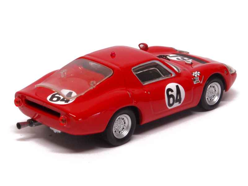 BEST-MODEL - 1/43 - FIAT - ABARTH OT1300 TEAM ECURIE DU MAINE N 64 mci