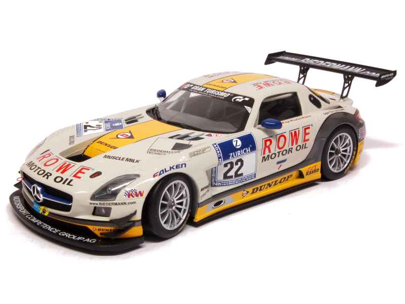 Minichamps 1/18 Mercedes SLS AMG GT3 - Nürburgring 2013 - N°21 - Occasion
