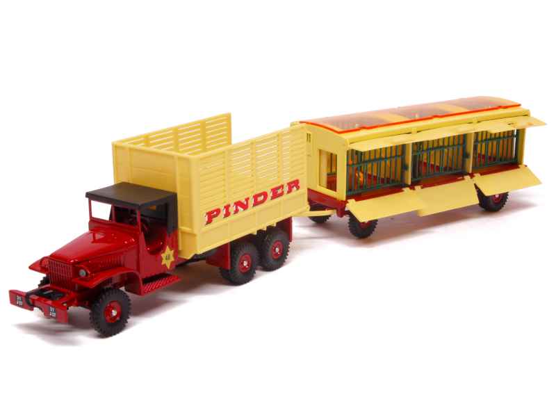 77554 GMC CCKW Remorque Cirque Pinder