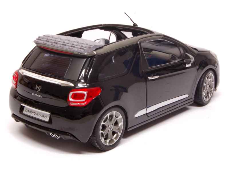 Citroen ds3 cabriolet noir 1/18 norev - Modélisme
