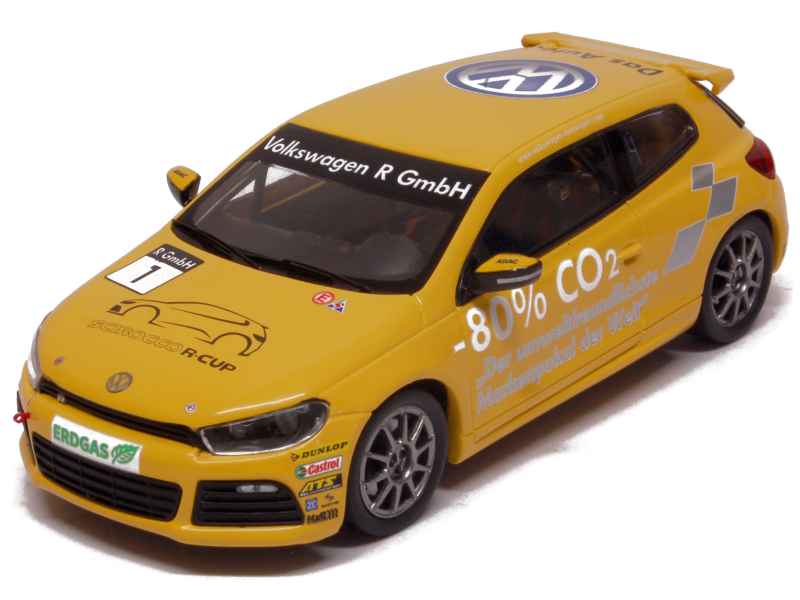Spark VW Scirocco III R Cup 2010 – Jaune – 1/43 – Résine – Collection