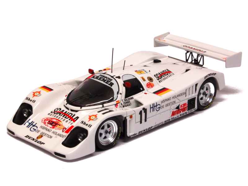 Porsche 962 CK6 n° 51 7ème 24h Le Mans 1992 Kremer Racing 1/43 Spark S9891