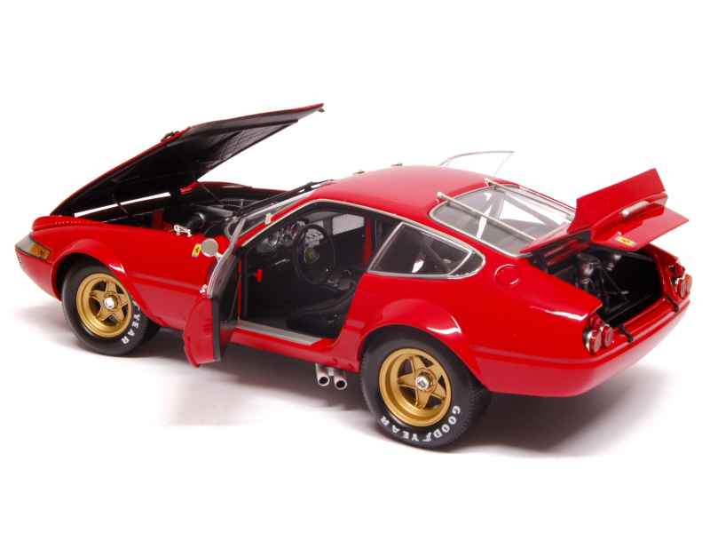 Kyosho Original 1:18 Ferrari 365 GTB/4 Competizione #39 - 24h Le Mans 1973