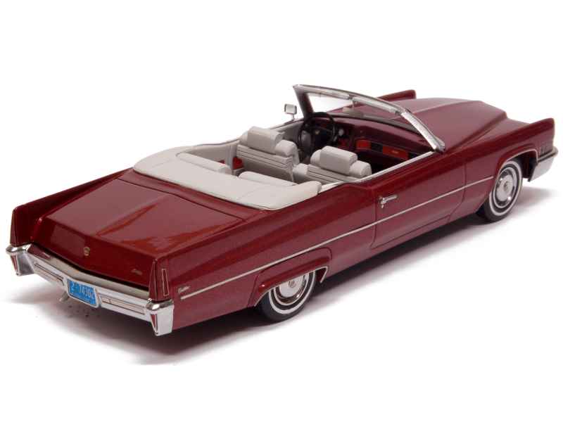 Miniature Matrix 1/43 – Cadillac Coupe DeVille Show Car – Gris/Rouge Métal – MX50301-073