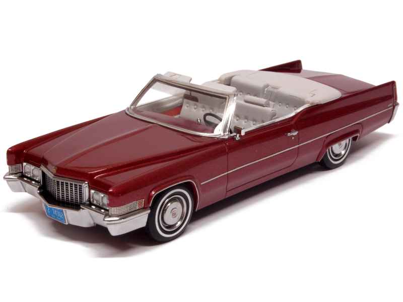 CADILLAC - SKYLIGHT PININFARINA CABRIOLET CLOSED 1959 - SILVER WHITE - MX50301-032 - Matrix 1/43 - miniature américaine