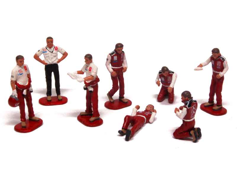 78410 Divers Diorama Stand Citroen Monte-Carlo 2004