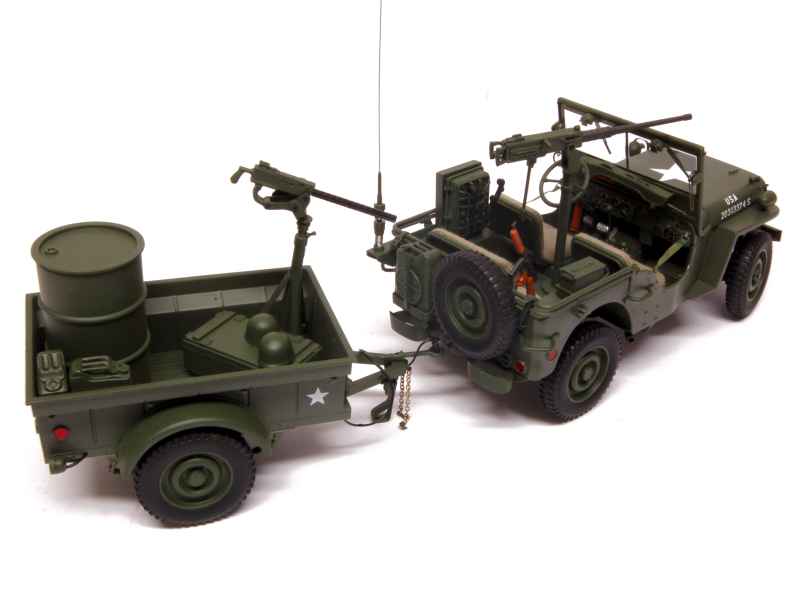 78422 Willys Jeep Remorque