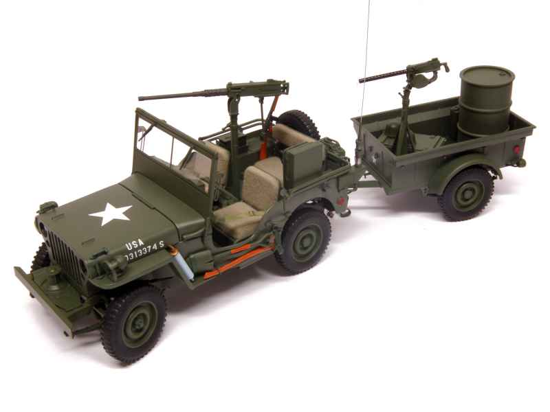 78422 Willys Jeep Remorque