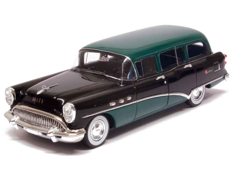 Buick Century 1956 Estate Wagon 1/43 Conquest Models 22, Rouge 3 Tons