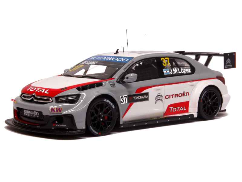 Modèle Réduit Spark 1/43 - Citroën C-Elysee WTCC Moscou 2014 N°33 - Collection