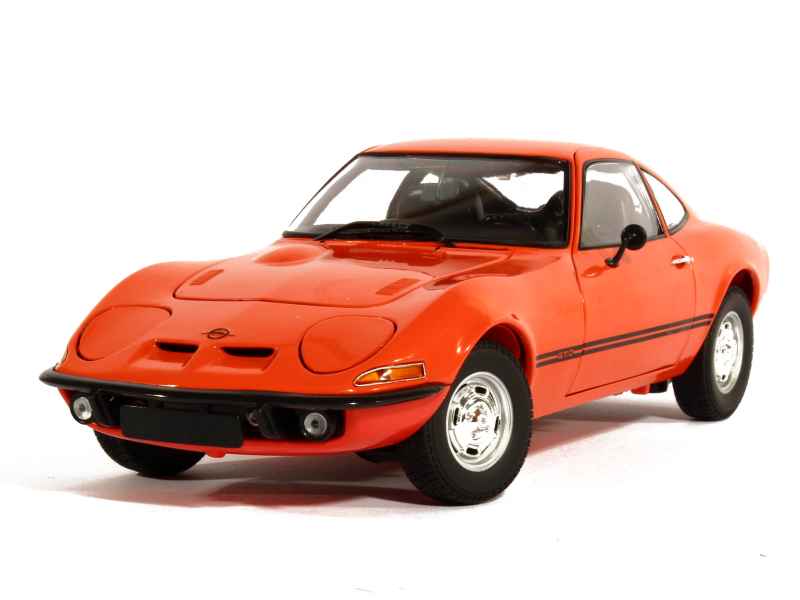 Élargissements D'ailes Tin Wizard Pour Opel GT 1/18 1971 – Non Peints – Métal Blanc