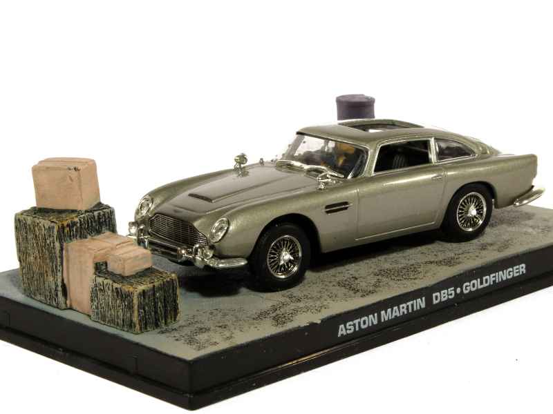 JAMES BOND: GOLDFINGER, ASTON MARTIN DB5 - véhicule miniature