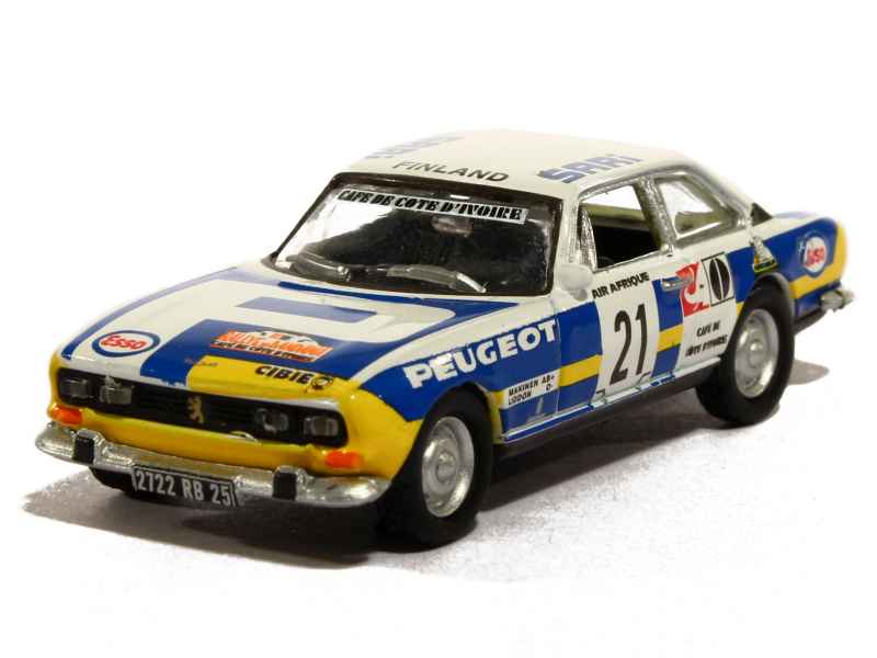 79245 Peugeot 504 Coup&eacute; Rally Bandama 1976