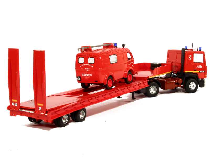 79326 Renault R385 TI Pompiers Porte Engin