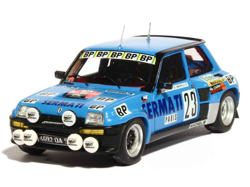 Achetez S6024 - Spark 1:43 SPARK Renault R5 Turbo #25 Europa Cup 1982 M.Gabriel S6024 ( - Voiture de Courses