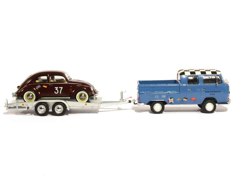 Tomte Laerdal - Volkswagen Combi T2 Pick-up 1/43 - Modèle Ancien Norvégien