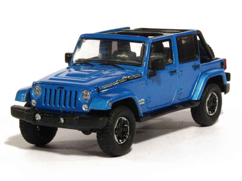 Voiture Miniature Jeep Wrangler Polar - Greenlight 1/43 - Blanche - Neuf En Boîte