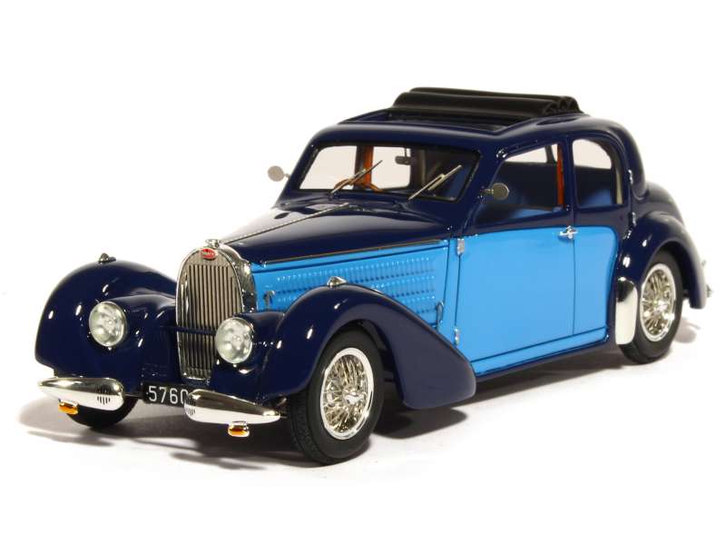 Bugatti 57 S Gangloff 1937 – Miniature Spark 1/43 En Résine, Voiture De Collection