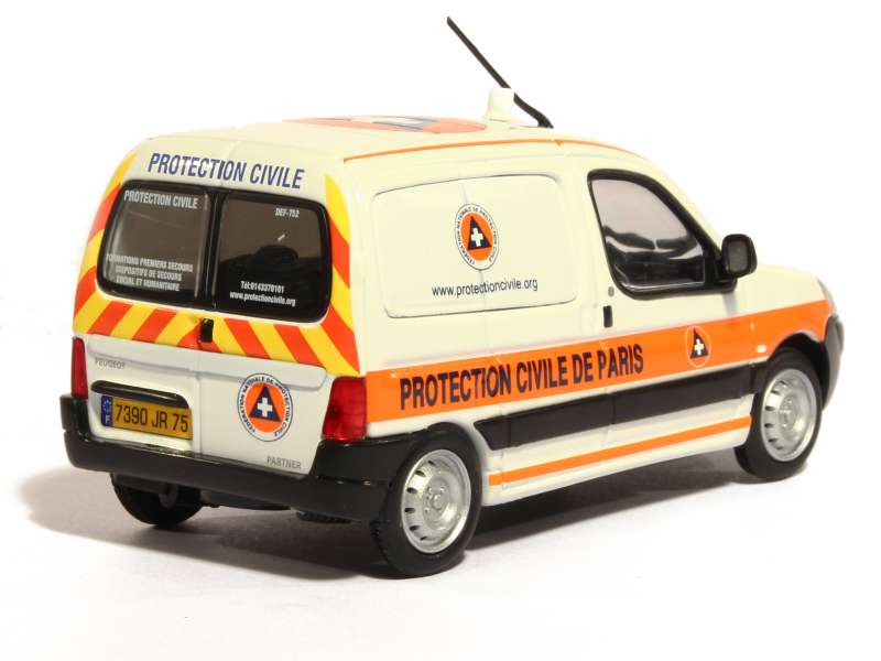 Sinpar Castor Protection Civile 1968 - Eligor 1/43 - Occasion Comme Neuve