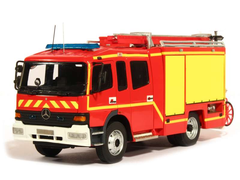 Miniature Alerte 1/43 – Dodge Simca Pompiers SDIS 49 Par Ixo (Modèle 0017, 1952)