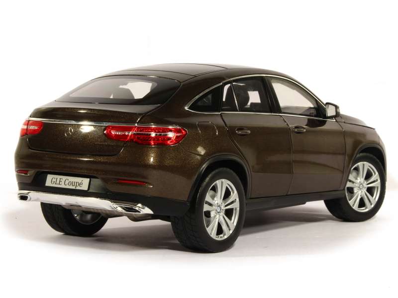 Miniature NOREV Mercedes GLE Coupé (C292) 2015 Rouge Métal échelle 1/43