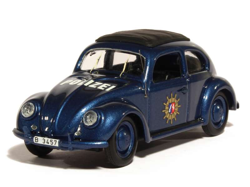 Rio 4464 - Volkswagen Coccinelle Polizei 1956 1/43 - Miniature De Collection