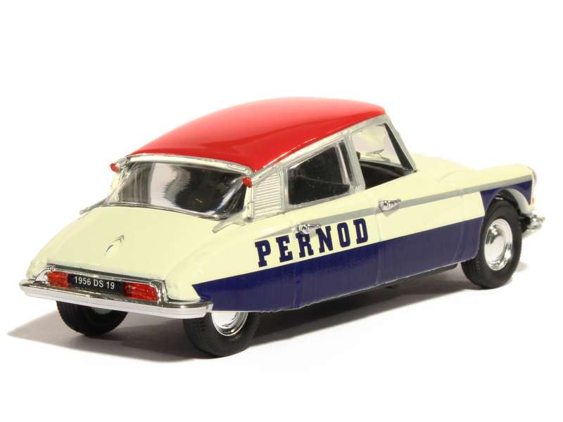 Miniature Rio 1/43 Citroën DS 19 Pernod 1967 - Collection Voiture Française
