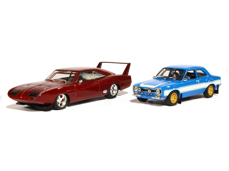 81252 Divers Set Dodge Charger Ford Escort RS