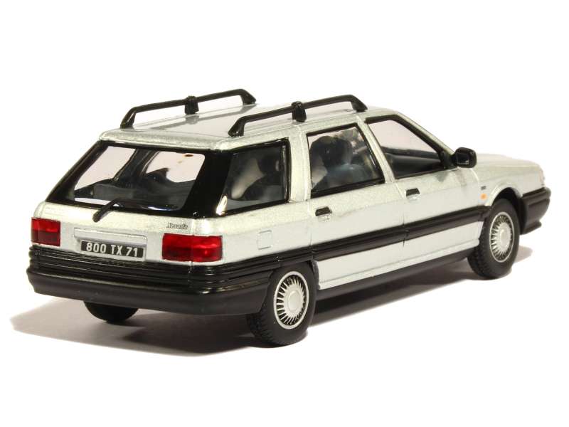 Miniature Norev 1/43 - Renault R21 Nevada 1989 - Police Nationale - Blanche - Neuve