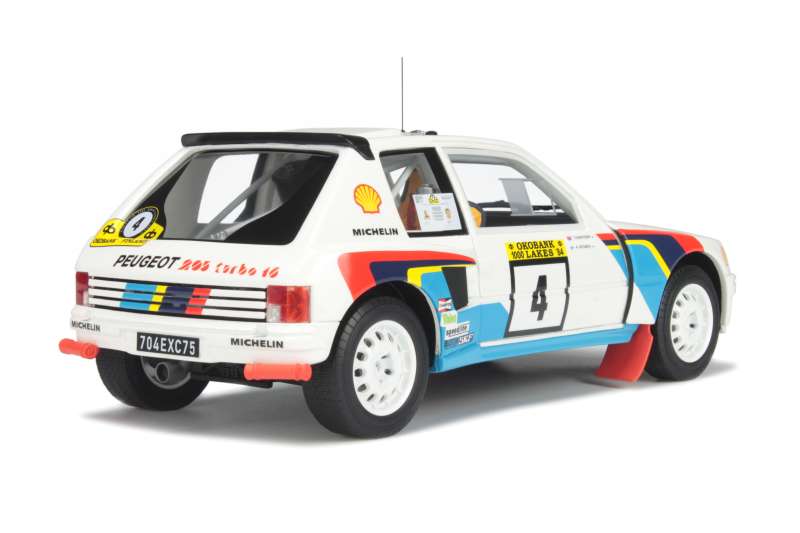 KIT 1/43 PEUGEOT 205 TURBO16 - VATANEN RALLYE 1000 LACS 1984 - PROVENCE