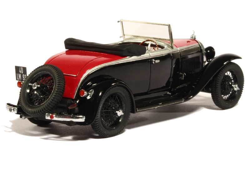 Matrix 1:43 Bugatti T55 Roadster Année De Construction 1932 Rouge Noir Mx40205 072