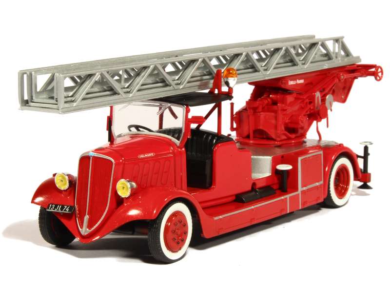 Grande échelle De Pompiers JEP Delahaye - 43 Cm - Métal - Occasion