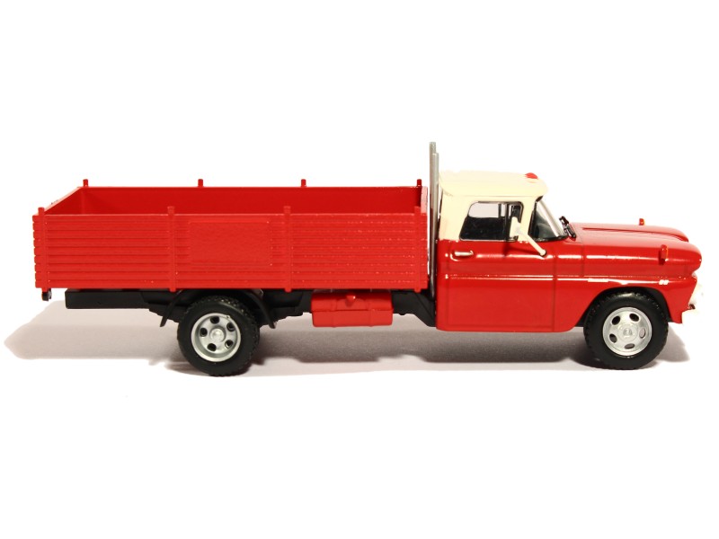Miniature WhiteBox 1/43 - Chevrolet C30 Truck 1961 - Rouge - Très Bon état