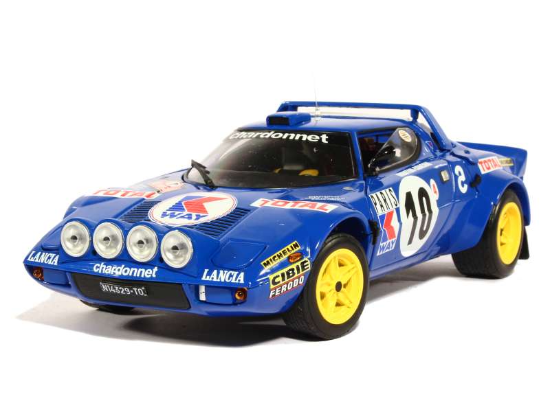 LANCIA Stratos n°10 Monté Carlo 1978 Ancienne SOLIDO 1/43