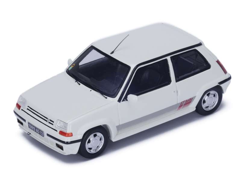 Modèle Réduit Renault SuperCinq GT Turbo Phase II 1988 Blanc - Échelle 1/43 Par Norev - NEUF