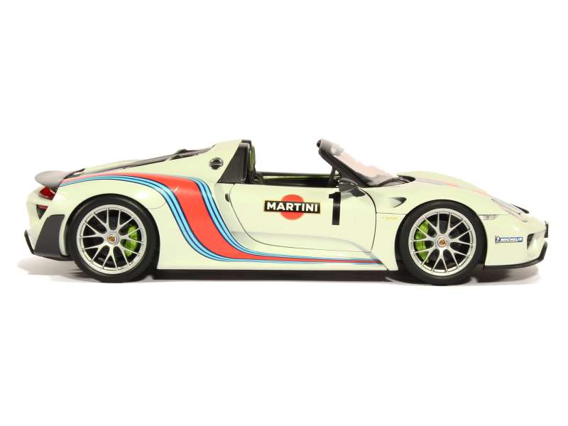 PORSCHE 918 SPYDER 2013 METEORE GREY METAL MINICHAMPS