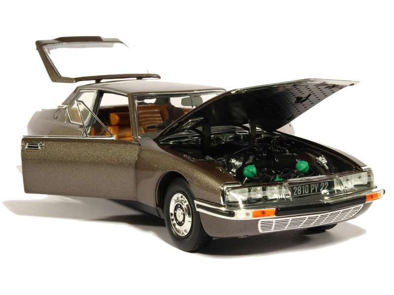 Citroën SM 1971 Metallizzato Sabbia – Norev 1:12, Modellino Auto Collezione, NV121700 - Foto 2