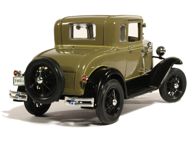 Miniature Sun Star 1/18 - Ford Model A Coupé 1931 Riviera Bleu, Métal, Neuve