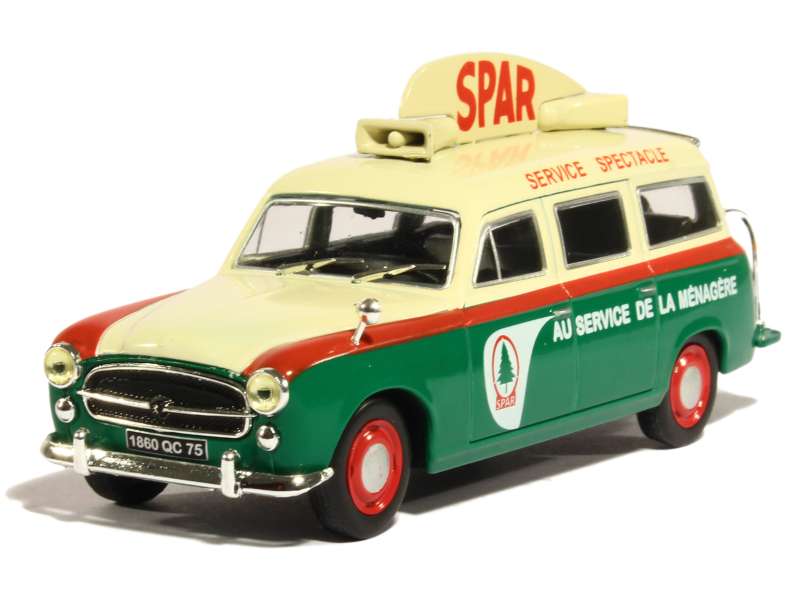 Modèle Réduit Peugeot 404 Tour De France 1968 – Échelle 1/43 NOREV – Rouge Et Blanche – Neuf