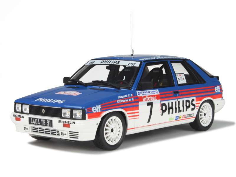 RENAULT 11 TURBO 5 PORTES 1986 NOIR 1/43 - Mystères et Passions