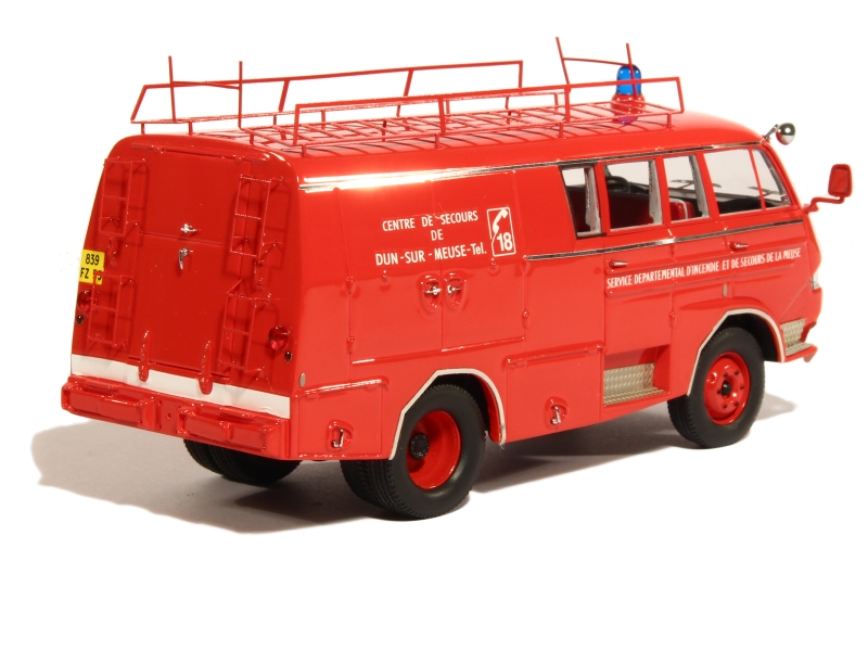 82825 Citroën 350 Belphégor Guinard Pompiers 1966  