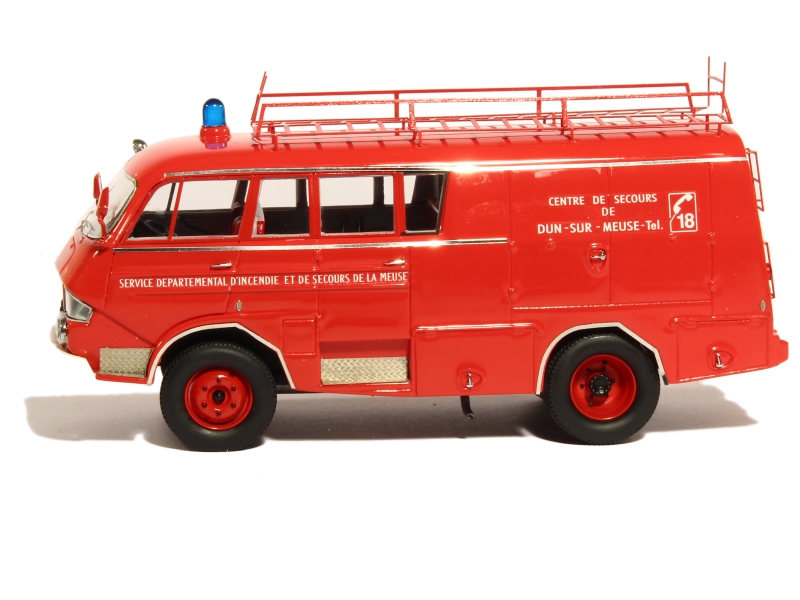 82825 Citroën 350 Belphégor Guinard Pompiers 1966  