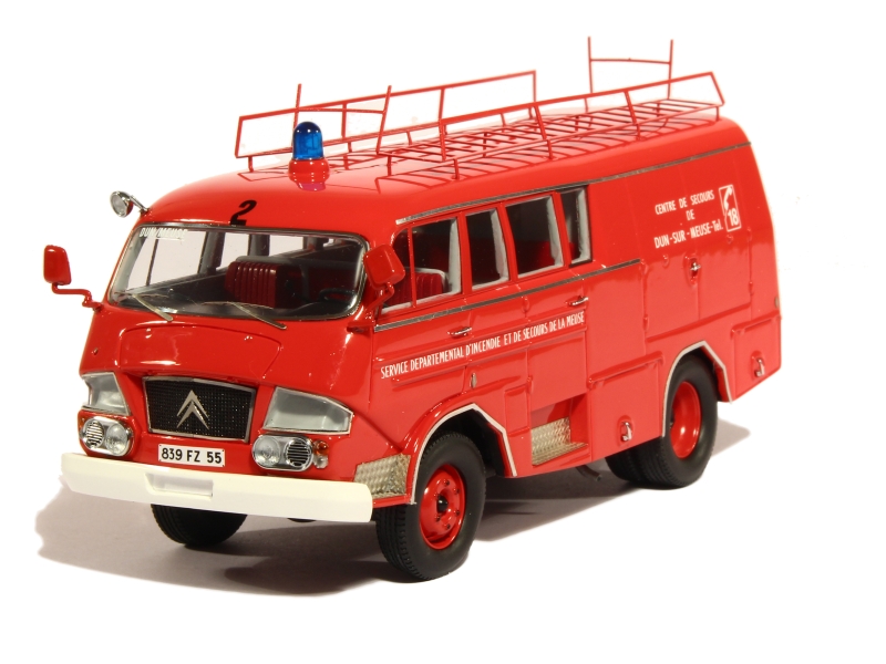 82825 Citroën 350 Belphégor Guinard Pompier 1966  