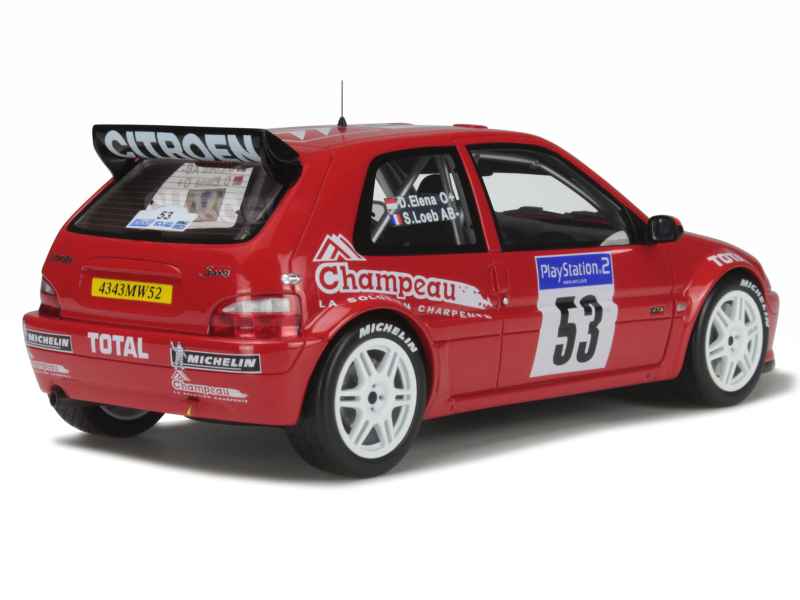 83012 Citroën Saxo Kit Car Tour de Corse 2001