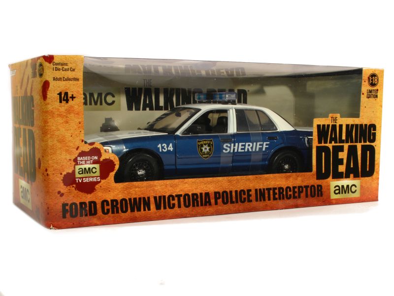 Ford Crown Victoria Police 1998 – GREENLIGHT 1/24, Véhicule Colorado, Neuf