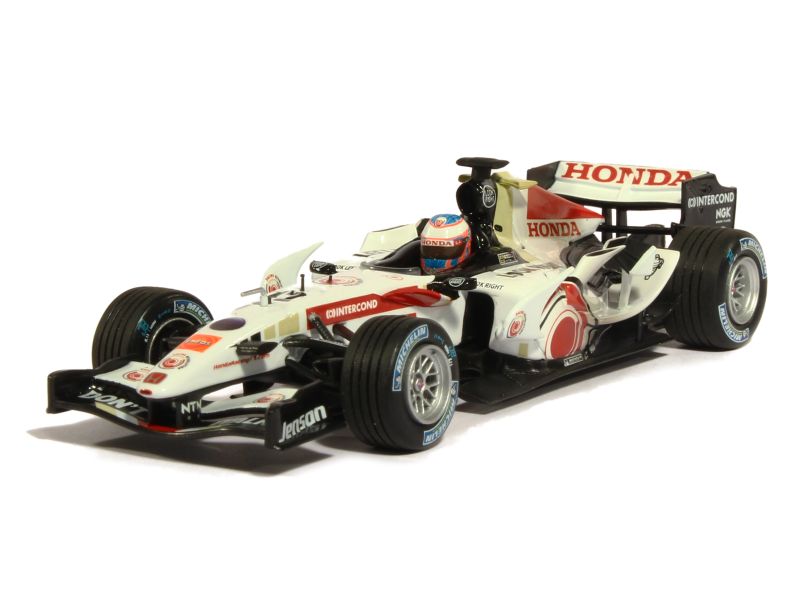 Auto F1 Honda Ra 106 2006 Rubens Barrichello Escala 1:43 Blanco | Meses Sin Interés